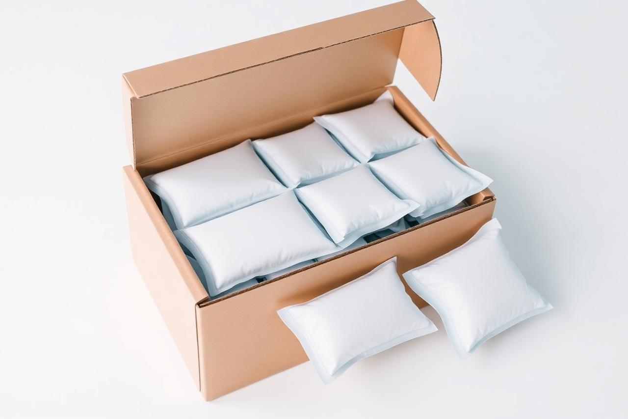 Insulated cold-chain shipping box with gel packs